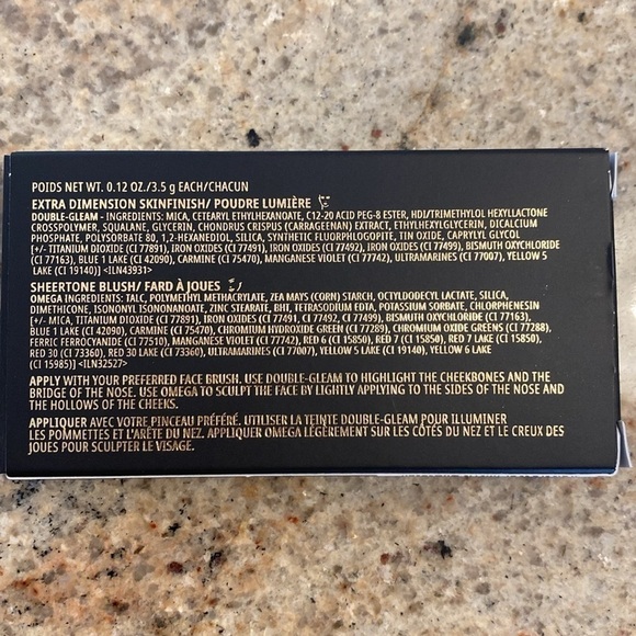 MAC Sculpt & Glow Duo highlight and contour palette double gleam and omega new - Picture 3 of 4